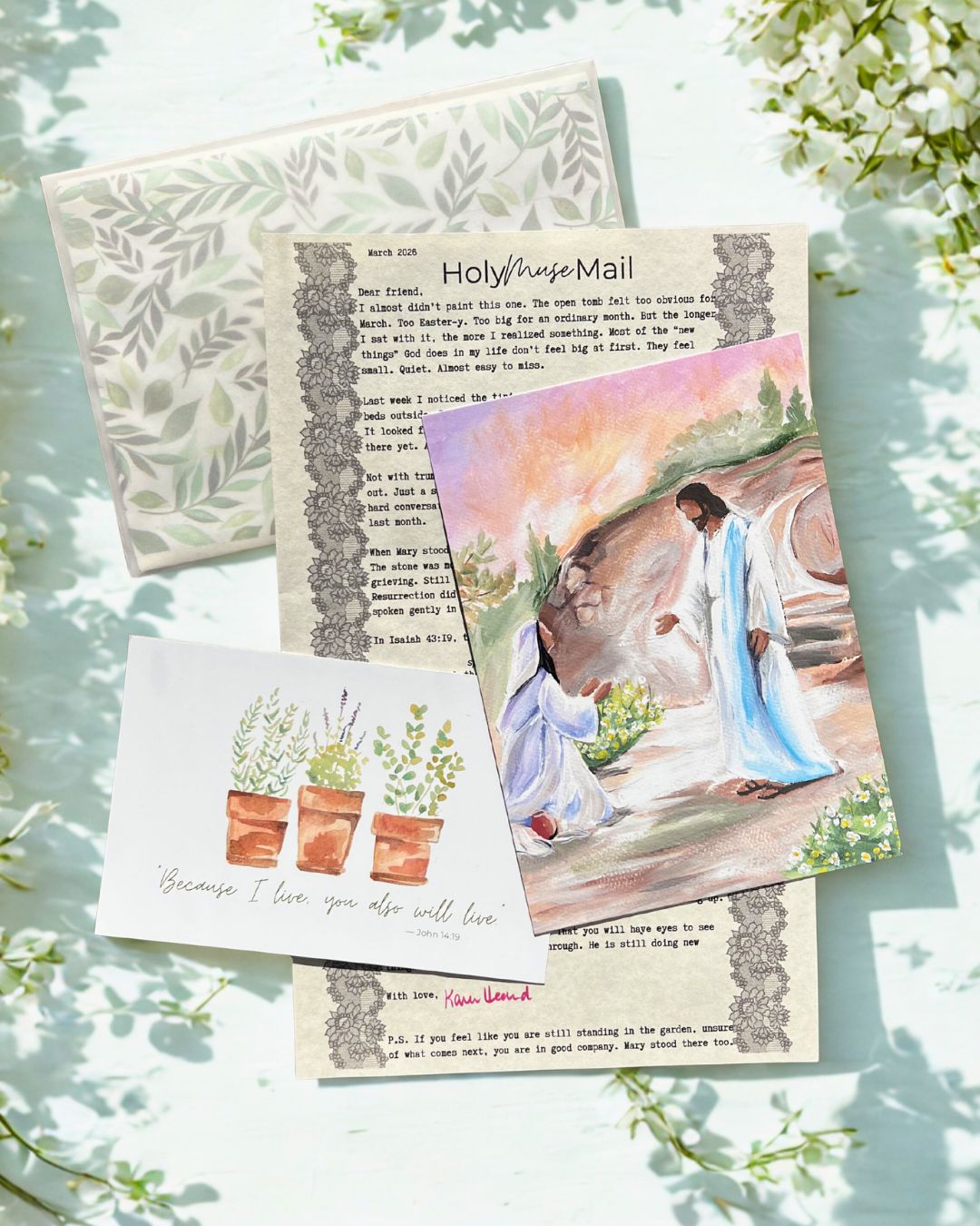Holy Muse Mail: Christian mail club for your soul