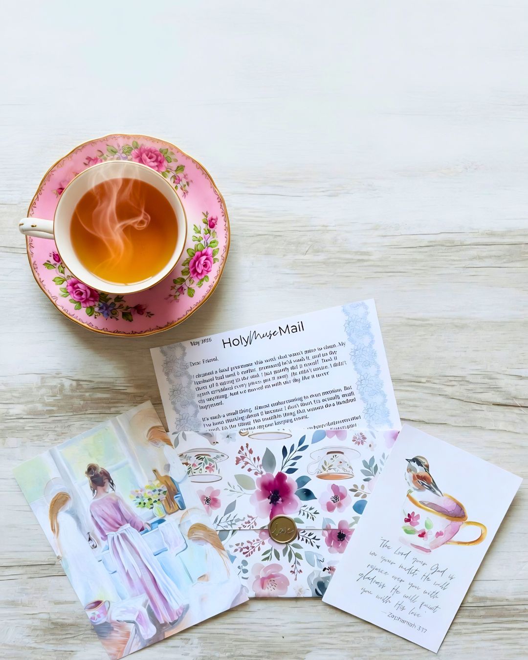 Holy Muse Mail: Christian mail club for your soul